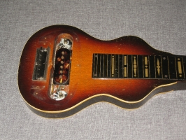 Vue d\'ensemble du Lap Steel BR4