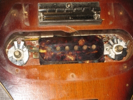 Vue rapprochée du micro de guitare